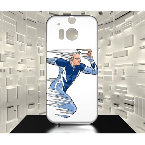 Coque Htc One M8 Quicksilver Vif Argent Comics 01