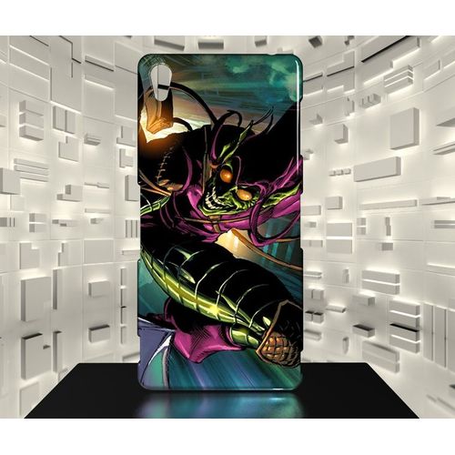 Coque Xperia Z3 Bouffon Vert Green Goblin Comics 06
