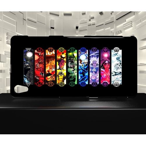 Coque Xperia Z3 Green Lantern Comics 07