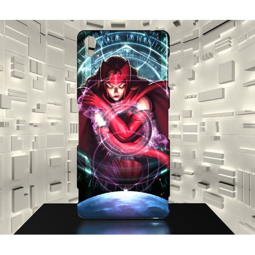 Coque Xperia Z3 Sorciere Rouge Scarlet Witch Avengers Comics 06
