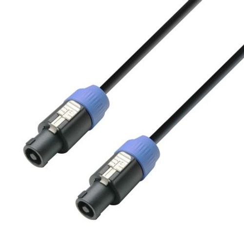Adam Hall - K3S215SS1000 - Câble HP 2 x 1,5 mm² Speakon 4 Points / Speakon 4 Points - 10.00 m