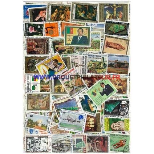 Cameroun - Lot De 25 Timbres Differents