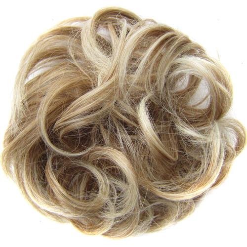 Chouchou Scrunchy Ondule Chignons Volumineux Extensions Cheveux Pour Chignon Queue De Cheval Postiche Blonds Meches Rakuten