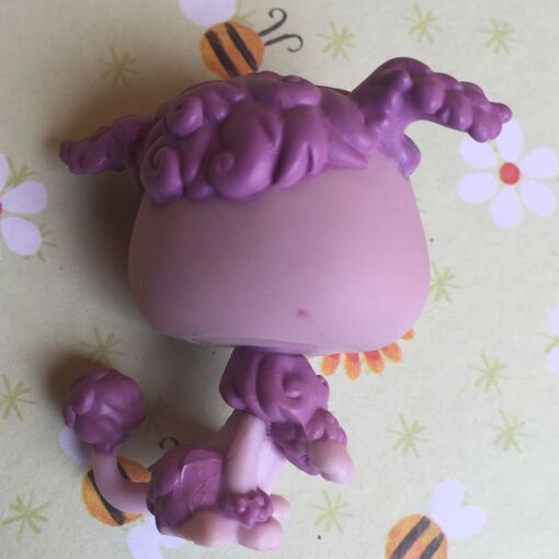 Figurine Littlest Pet Shop Hasbro - Chien Caniche Numéro 561, Occasion