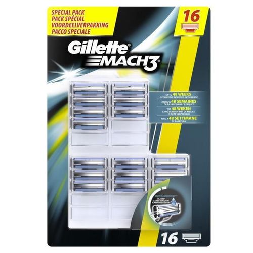 Gillette Mach3 Lamesx16 