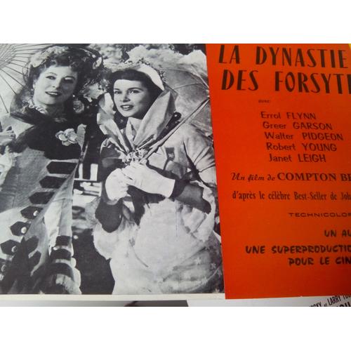 La Dynastie Des Forsyte - Compton Bennett - Errol Flynn - Synopsis Photos Du Film 1970 - 23x30 Cm