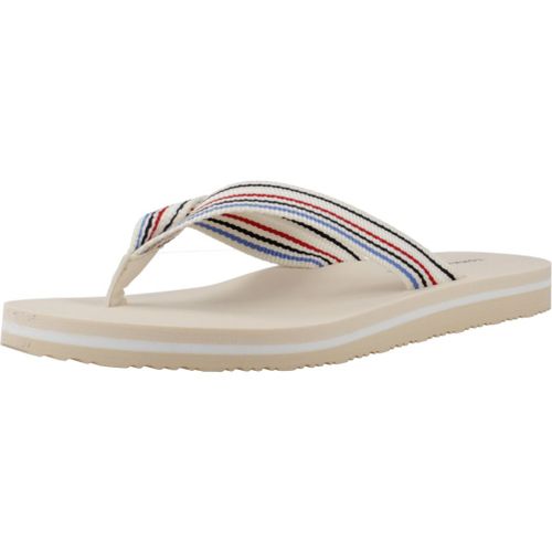 Tommy Hilfiger Th Stripes Beach Sandal Colour Beige