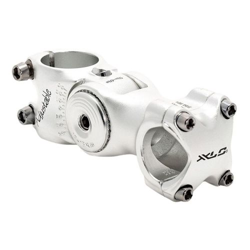 Potence Réglable Xlc A-Head St-M02 25,4 Mm 1 1/8' 108 Mm Argent Mat
