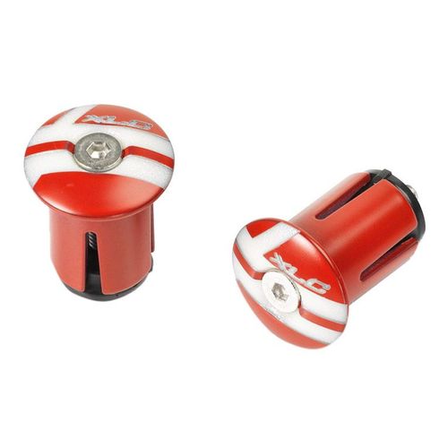 Embouts De Guidon Xlc Gr-X02 Rouge (Paire)