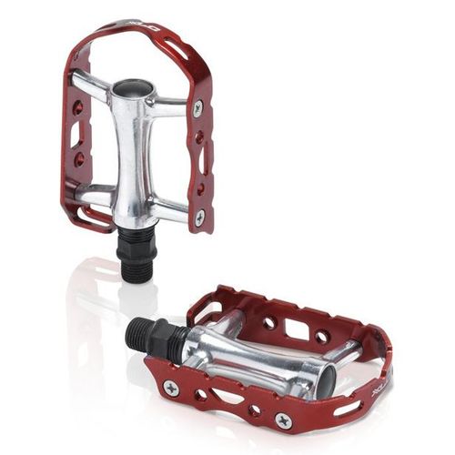 Pédales Xlc Ultralight V Pd-M15 Argent Rouge