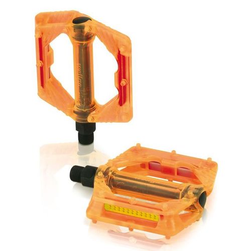Pédales Xlc Pd-M16 Orange Transparent