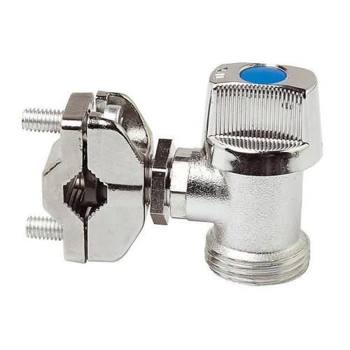 DIPRA Robinet autoperceur 1/4 de tour équerre M20/27 - pour tube cuivre de 10 a 16mm