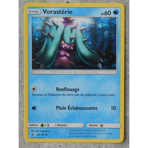 Pokémon - 39/145 - Vorastérie - Sl2 - Soleil Et Lune - Gardiens Ascendants - Peu Commune