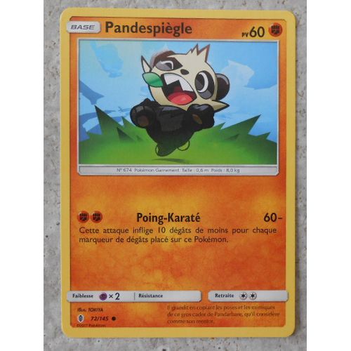 Pokémon - 72/145 - Pandespiègle - Sl2 - Soleil Et Lune - Gardiens Ascendants - Commune