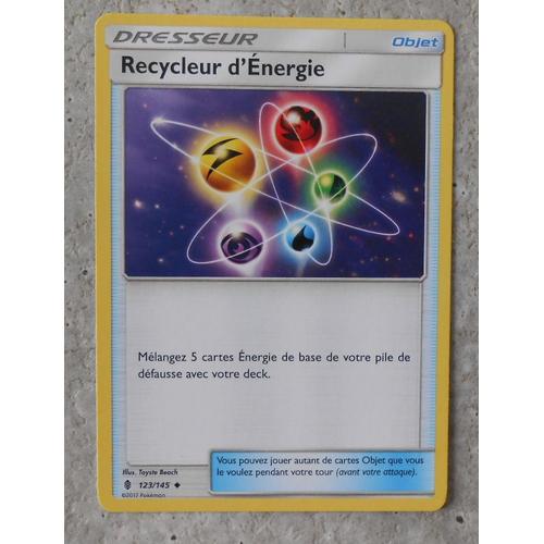 Pokémon - 123/145 - Recycleur D'energie - Sl2 - Soleil Et Lune - Gardiens Ascendants - Peu Commune