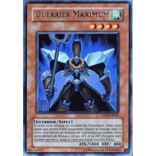 Carte Yu-Gi-Oh Dp09-Fr009 Guerrier Maximum