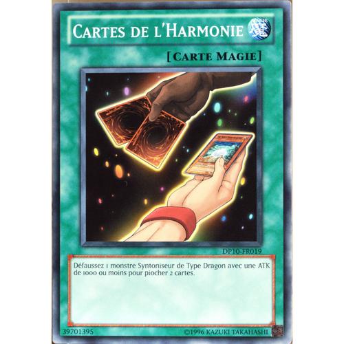 Carte Yu-Gi-Oh Dp10-Fr019 Cartes De L'harmonie Neuf Fr