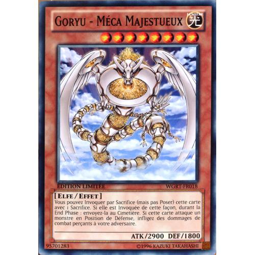 Carte Yu-Gi-Oh Wgrt-Fr018 Goryu - Méca Majestueux Neuf Fr