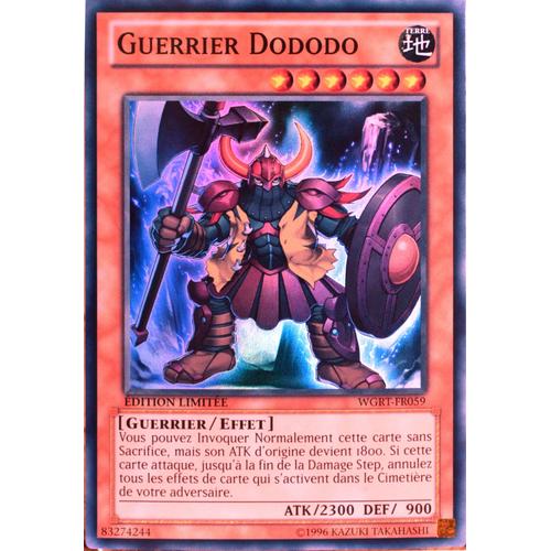 Carte Yu-Gi-Oh Wgrt-Fr059 Guerrier Dododo