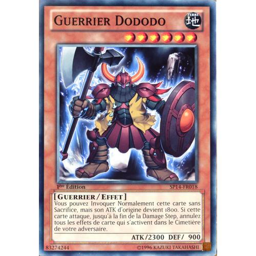 Carte Yu-Gi-Oh Sp14-Fr018 Guerrier Dododo Neuf Fr