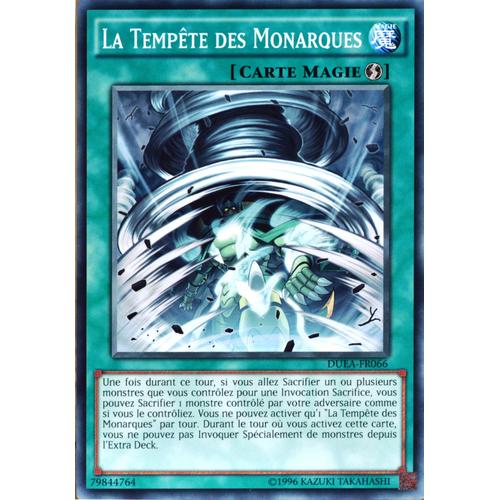 Carte Yu-Gi-Oh Duea-Fr066 La Tempête Des Monarques