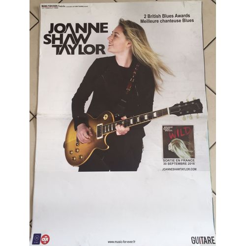 Joanne Shaw Taylor - Wild - 70x100cm - Affiche / Poster Envoi En Tube