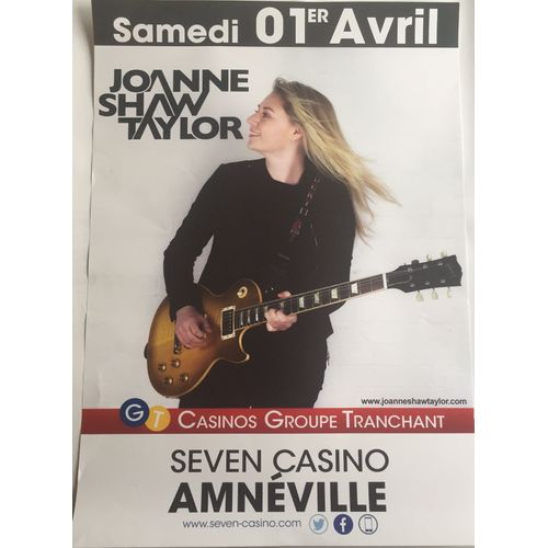 Joanne Shaw Taylor - 2017 - 40x60cm - Affiche / Poster Envoi En Tube