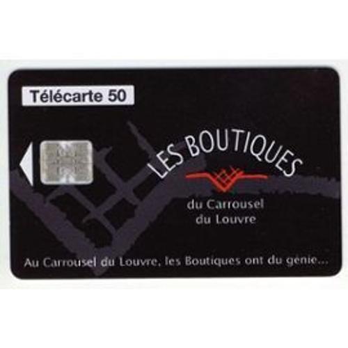 Telecarte Les Boutiques Du Carroussel Du Louvre