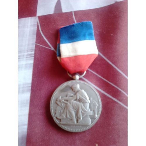 Médaille /Société Industrielle De Rouen/Seine Maritime/Argent/Vers 1910-1920 Refm89
