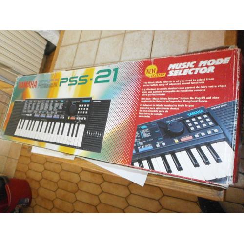 Clavier Électronique Yamaha Portasound Pss-21 En Boite Avec Alimentation