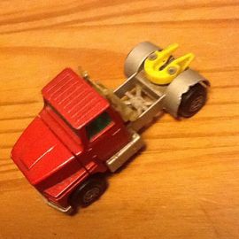 Matchbox Super King Camion Us Rouge 1/60
