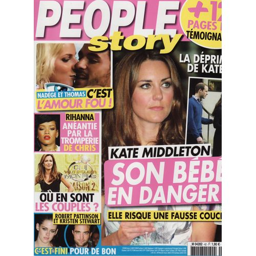 People Story / 01-2013 N°42 : Kate Middleton (2p) - Robert Pattinson / Kristen Stewart (2p)
