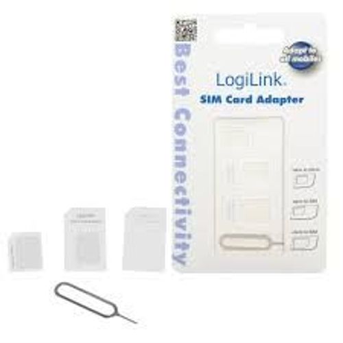 LogiLink Dual SIM Card Adapter - Kit d'adaptateurs de carte SIM