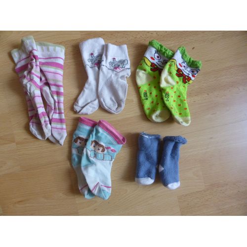 Chaussettes Pas De Marque Coton 5 Ans Multicolore