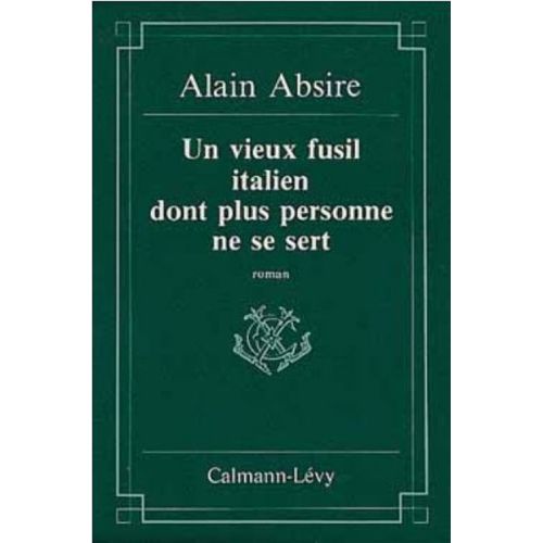 Un Vieux Fusil Italien Dont Plus Personne Ne Se Sert