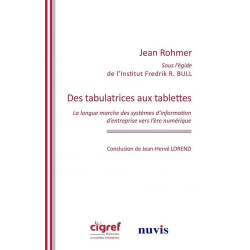 Des Tabulatrices Aux Tablettes