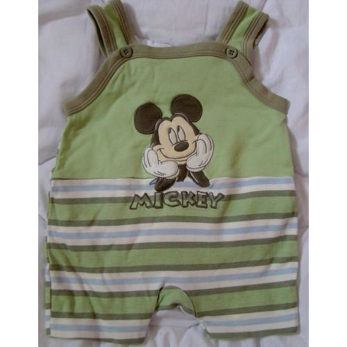 Combishort C&a Motif Disney Mickey Taille 3 Mois