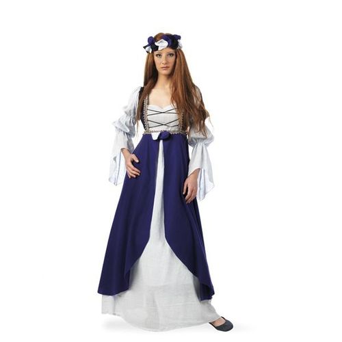 Disfraz Clarisa Medieval Azul (Bs) Talla Xl Ma579