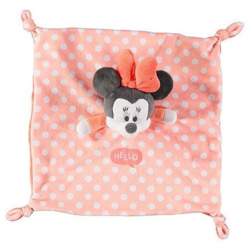 Doudou Souris Minnie Saumon Blanc Hello Disney Simba Toys Benelux Premaman