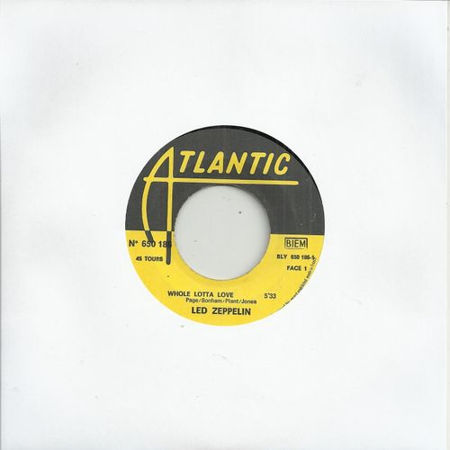 Whole Lotta Love (Page - Bonham - Jones) 5'33 / Livin' Lovin' Maid (She's Just A Woman) (Page / Plant) 2'40