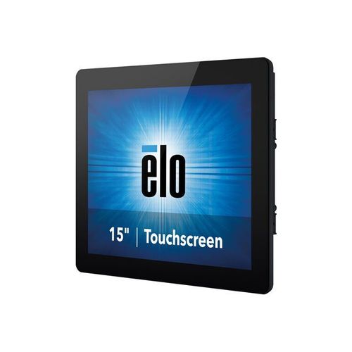 Elo 1590L - 90-Series - écran LED - 15" - cadre ouvert - écran tactile - 1024 x 768 @ 75 Hz - 250 cd/m² - 700:1 - 16 ms - HDMI, VGA, DisplayPort - noir