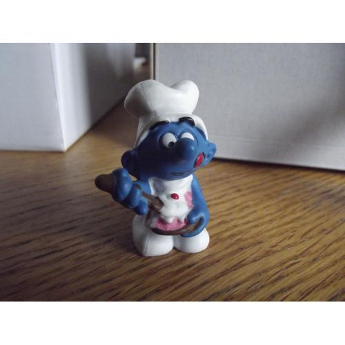 Figurine Schtroumpf Gourmand Ou Patissier