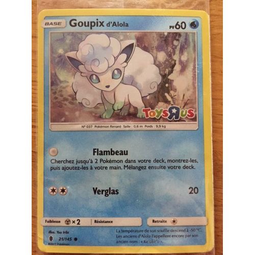 Carte Pokemon Goupix D'alola