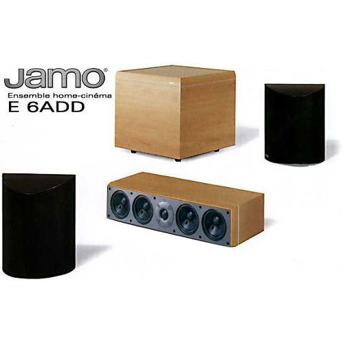Enceintes 5.1 Jamo e630 sur pieds et e6add