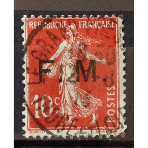 France - Fm Semeuse 10c Rouge (Très Joli N° 5) Obl - Année 1906 - N17499