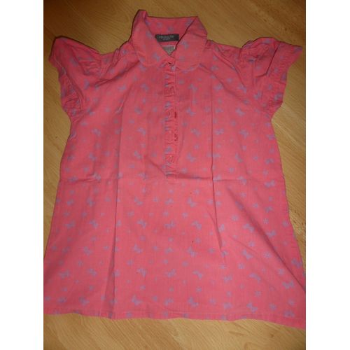 Chemise Redoute Création Coton 6 Ans Corail
