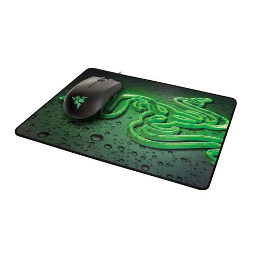 Razer Abyssus - Souris - droitiers et gauchers - optique - 3 boutons - filaire - USB - avec tapis de souris Goliathus