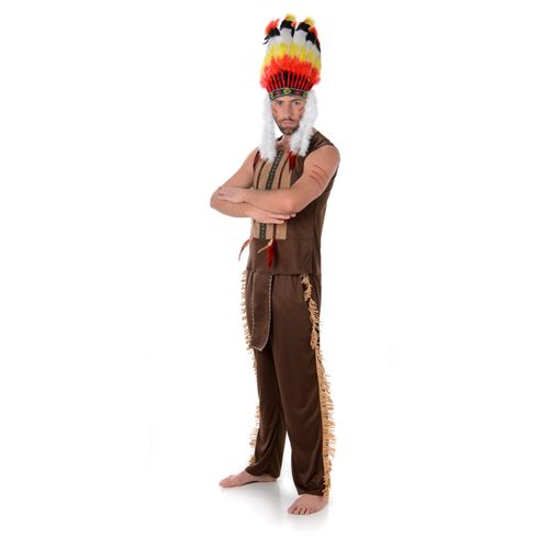 D?Guisement Chef Indien Homme Small