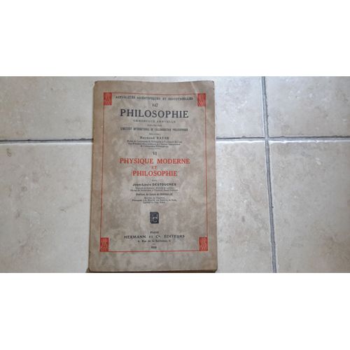 Physique Moderne Et Philosophie - 847