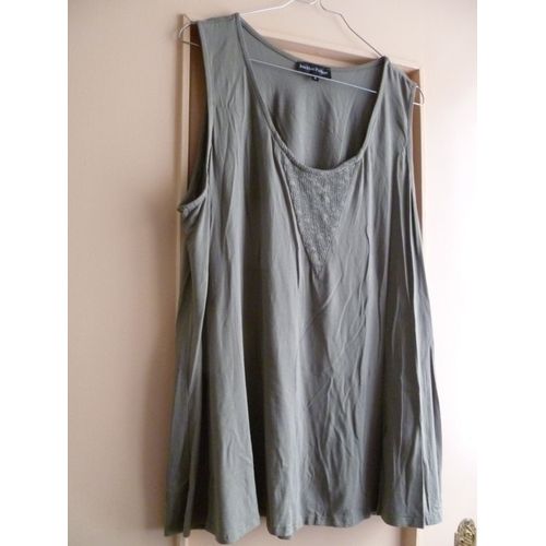 Débardeur Jean Marc Philippe Viscose 50-52 Gris Foncé